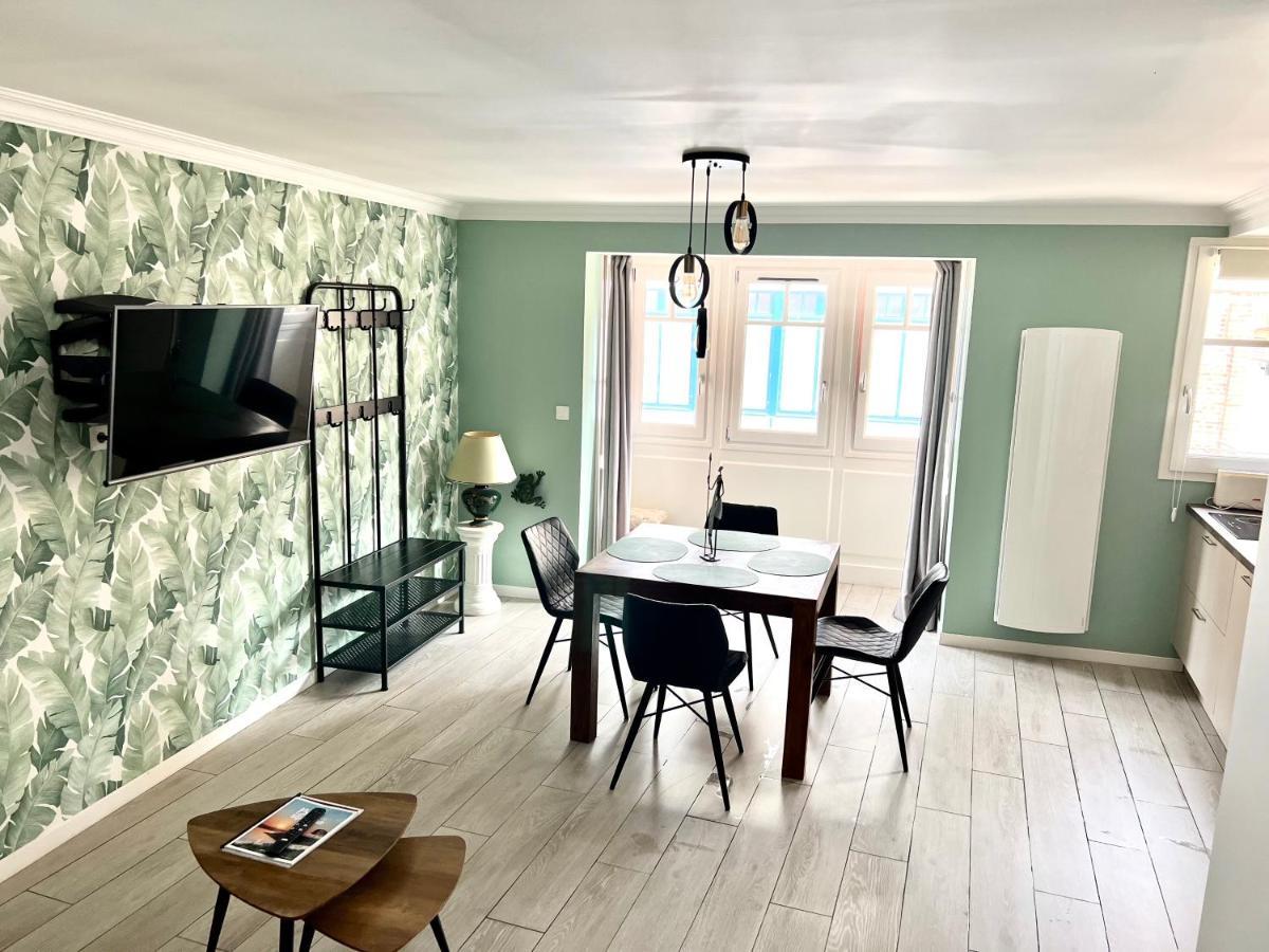Plage A 50M Appartement Reves Tranquilles Villa Les Bains De Mers Ngoại thất bức ảnh